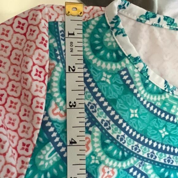 Cabana Life Santorini Swim Cover Up Shift Dress Girl Size 6 X - Picture 10 of 11